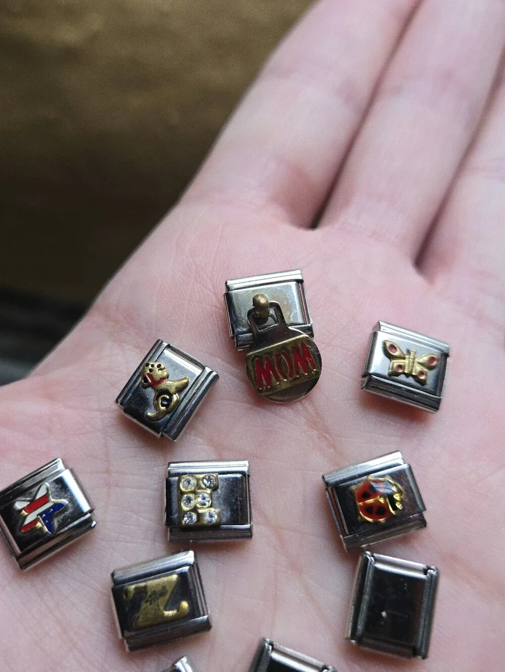 Vintage Italian Link Charms